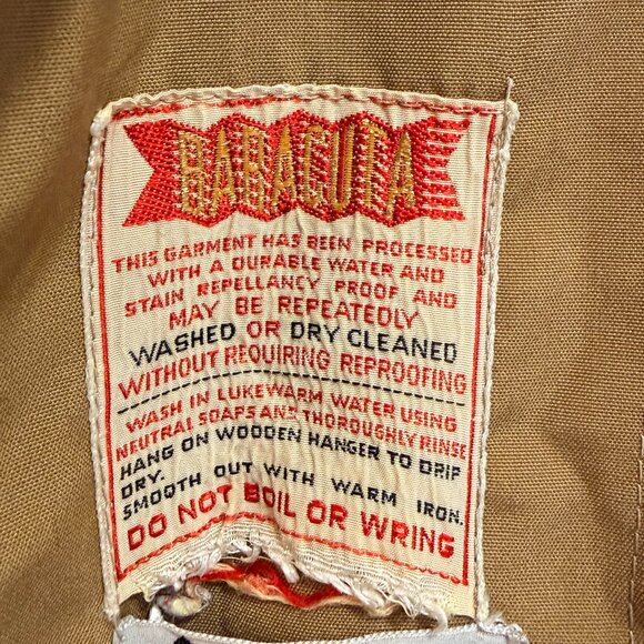 Vintage Baracuta Tan Car Coat – Made in Italy – Tartan Lined - Picture 8 of 12